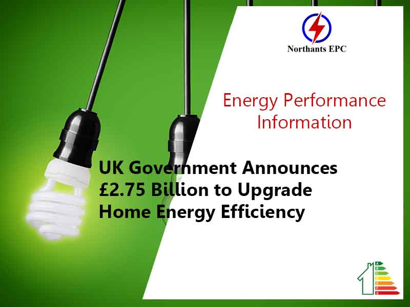 UK Government Announces 2.75 Billion to Upgrade Home Energy Efficiency