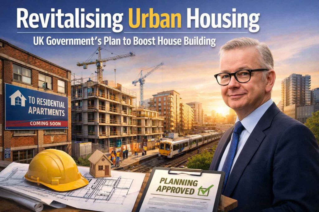 Revitalising Urban Housing: UK Government's Plan to Boost House Building