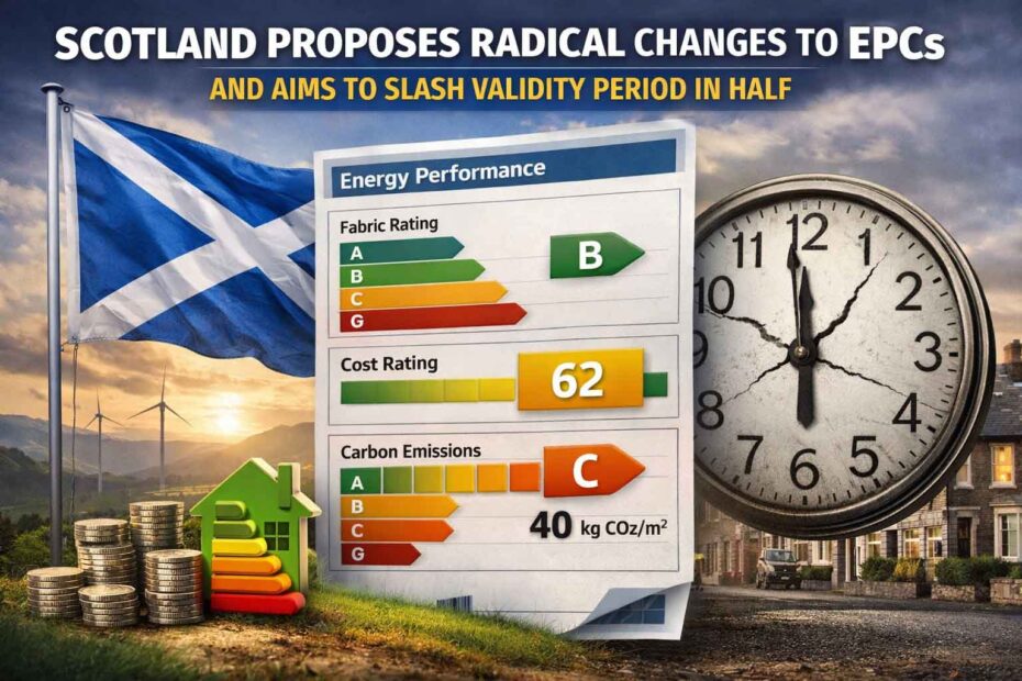 Scotland Proposes Radical Changes to EPCs and Aims to Slash Validity Period in Half